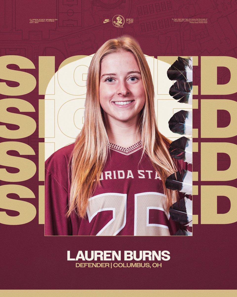 Welcome to the Garnet and Gold, Lauren! 🍢

#NolesLax
