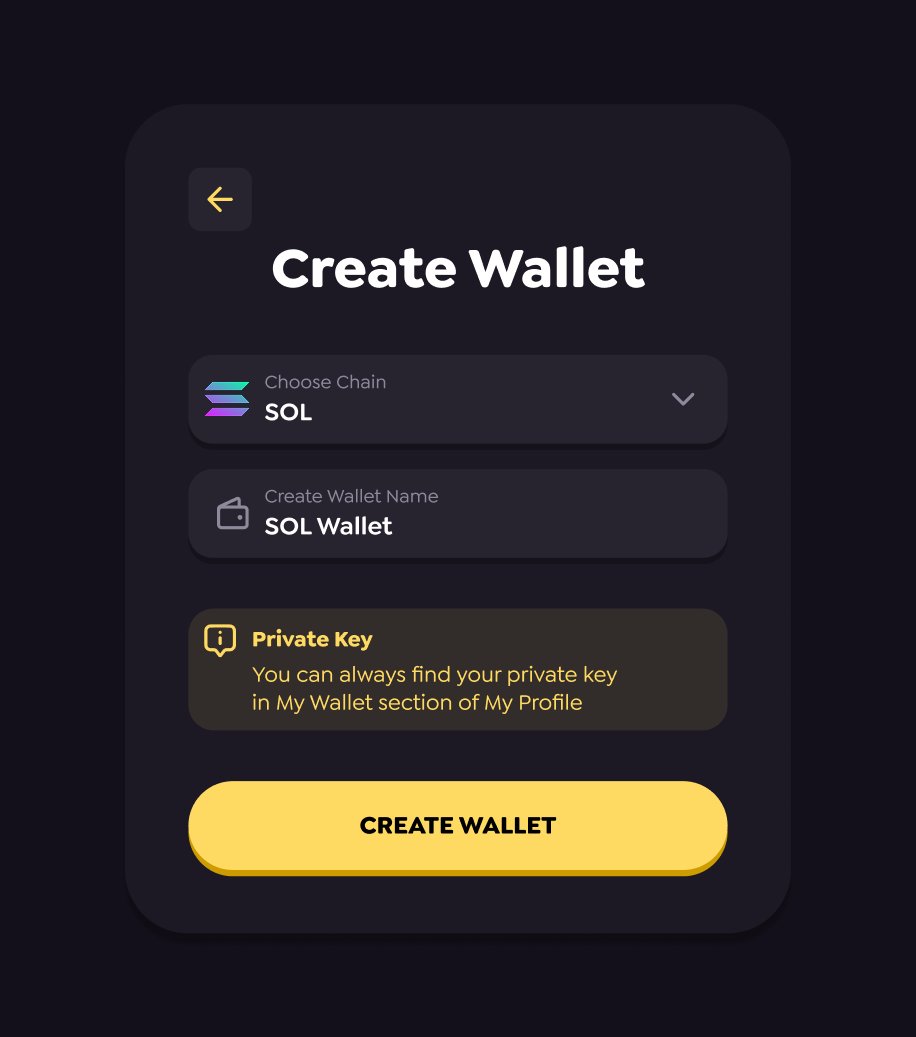 Step 2️⃣? Create your FatBot wallet!

Name it, store your private key safely, and you’re ready to start trading with Sniping 2.0
🚨 Remember: never share your private key — ever.

#FATTY #FatBot #SnipingBot