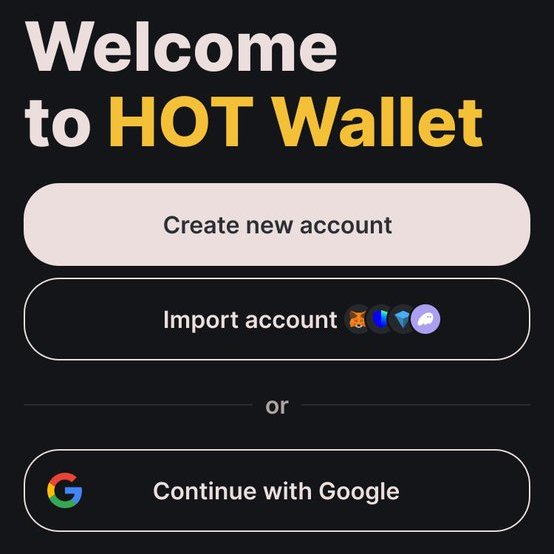 Nikitadigital10's tweet image. Bringing Google Auth to $HOT Wallet soon 🔥

Onboarding to Web3 is about to feel as simple as signing into your email.

Here’s how it actually works 👇
#HOTWallet #Web3UX