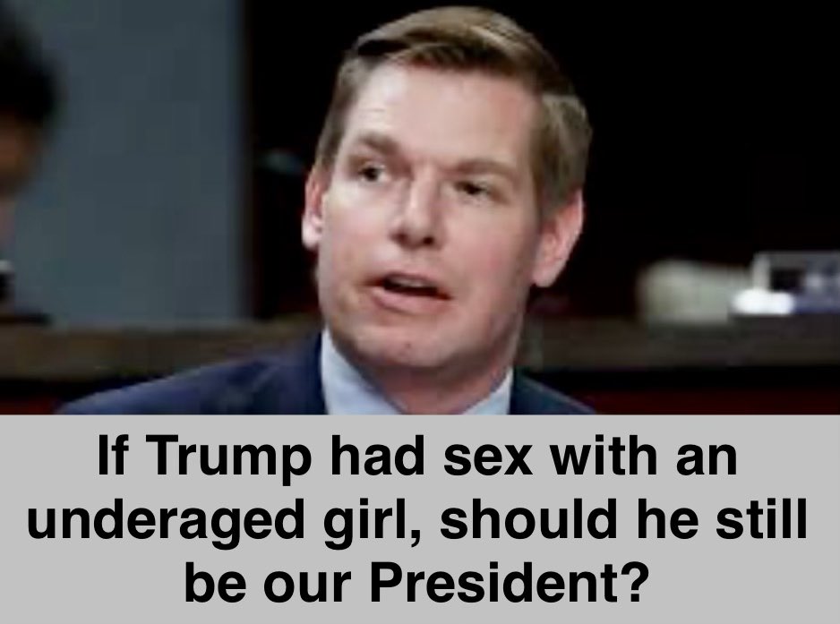 How do you answer Eric Swalwell’s question?
