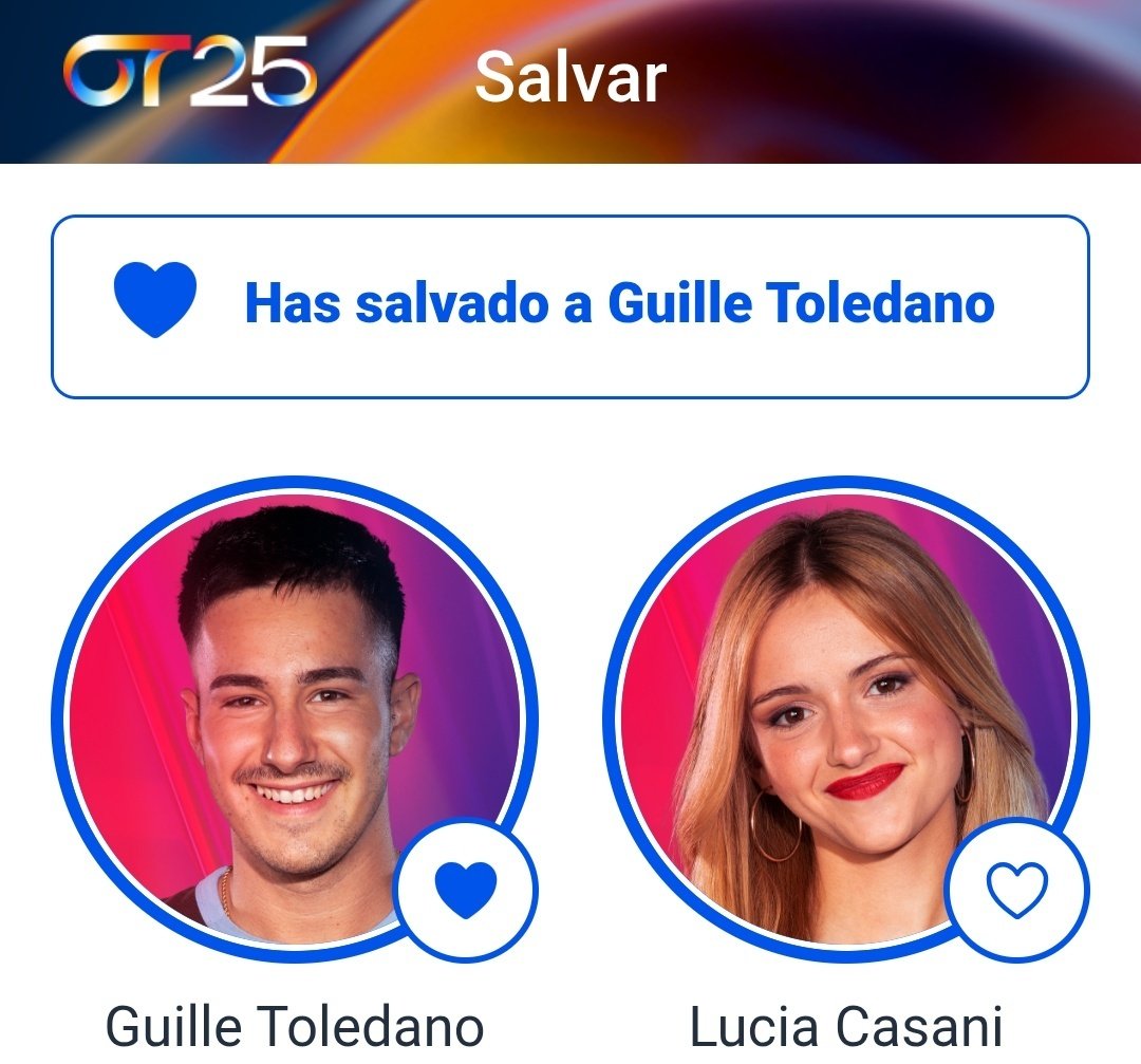 Stivan1010's tweet image. RECORDATORIO DIARIO.

Todo el mundo entrando en la app de OT y votando &quot;salvar&quot; GUILLE TOLEDANO.

Tenemos que salvar la mejor voz de la edición.

#OTDirecto12N  #salvarguille