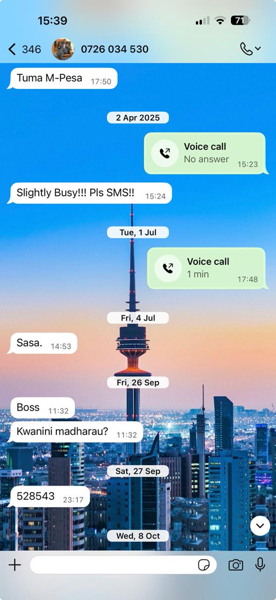 SO SADDENING
<a href="/RobertAlai/">Robert ALAI, HSC</a> extorting money from Mr.Adan with a threat to destroy his business in KILELESHWA. So sad of a leader to be a con and an oppressor of his people. 

The Nyota Programme JM Kariuki The Nairobi Nairobi Hospital Nyeri Declaration Bob Njagi