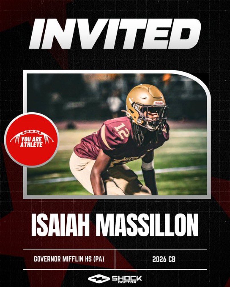 Thank you for the invite <a href="/youareathlete/">You Are Athlete</a>