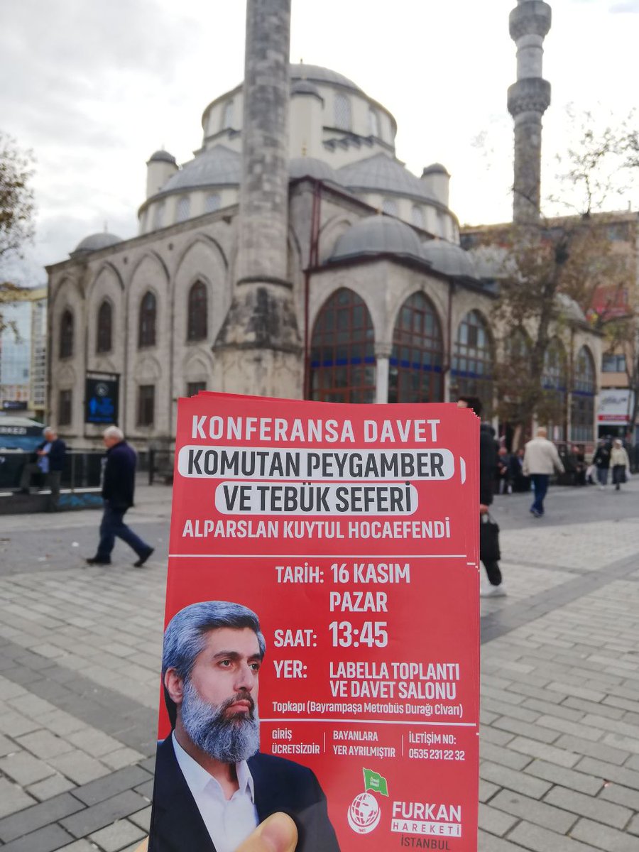 Rabbim, İstanbul'daki konferansımızı hayırlara vesile eyle. Bol katılımlı ve birçok insanın hidayetine vesile olacak bir program eyle. Kalpler senin elindedir, Furkan'ı bu memlekete sevdir... 

16Kasımda İstanbulaGeliyor
#FurkanKonferansları