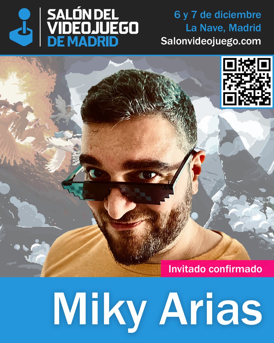 👾 ¡Atención, amantes del pixel art!

El gran <a href="/apoonto/">apoonto</a> estará en el #SalonDelVideojuegoDeMadrid

🖥️ Con más de una década animando píxeles en videojuegos y el medio audiovisual, ofrecerá una charla-taller con trucos y procesos para crear animaciones pixel art de forma sencilla.