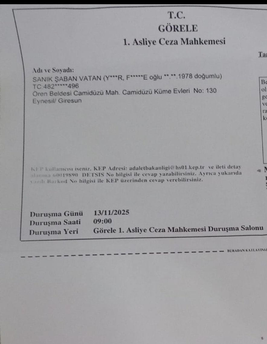 Aslında 
Yarın 
Benimle birlikte tüm adalet arayanlar yargılanıyor
Tekrardan... 
Adalet...