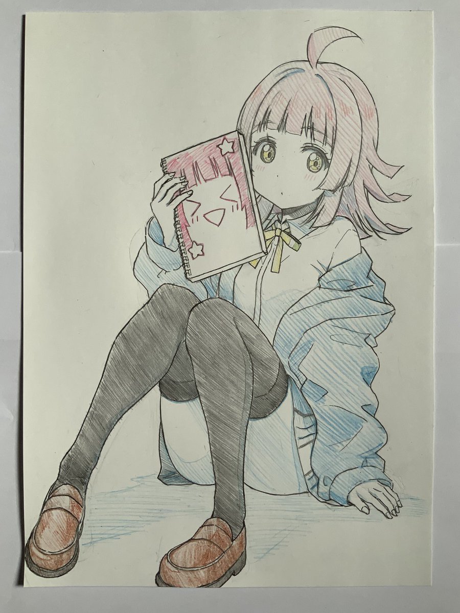 璃奈ちゃんお誕生日おめでとうございます！！！！！🎉✨✨
去年描いた璃奈ちゃんです！！
#天王寺璃奈生誕祭2025
#天王寺璃奈誕生祭2025