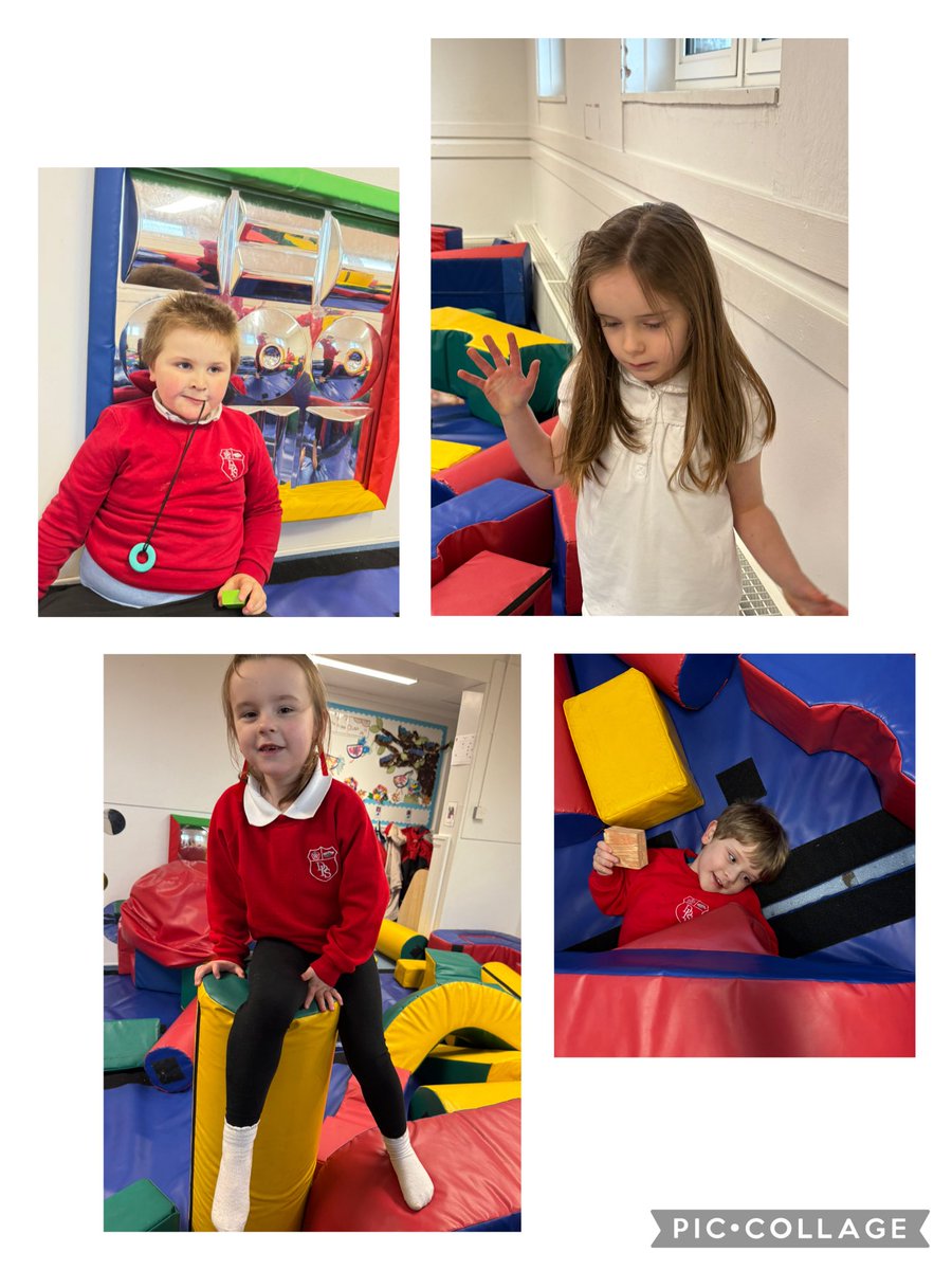 We had so much fun in soft play today. We were practising our balance, strength and coordination skills, as well as having loads of fun!