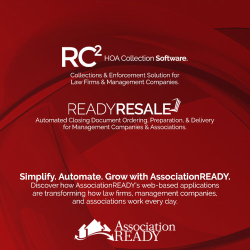 Turn HOA headaches into revenue! Automate collections &amp; resale docs with <a href="/AssnREADY/">AssociationREADY</a> <a href="/ReadyCOLLECT/">ReadyCOLLECT</a> &amp; @ReadyRESALEdocs platforms. Start today via bit.ly/2t2PkFc