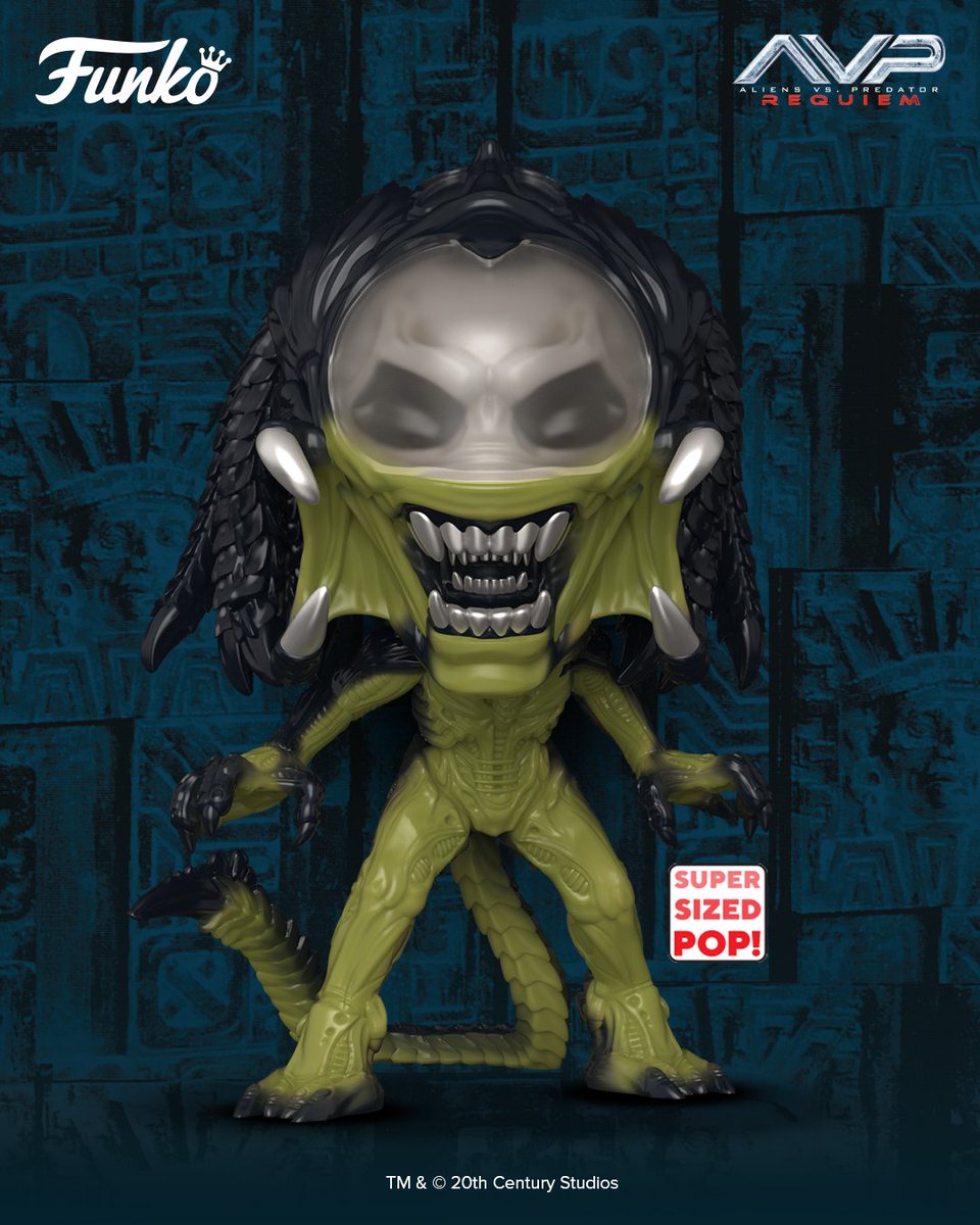OriginalFunko's tweet image. Spawned something new for your sci-fi collection! Join the hunt to capture new releases for your Aliens vs. Predators set. 

bit.ly/4hVj6DT

#Funko #FunkoPOP #Predator #Alien #AliensvsPredators