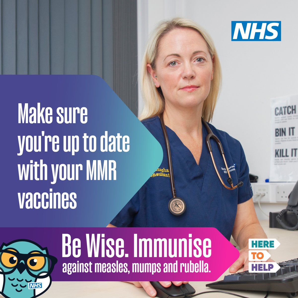 tfcsunderland's tweet photo. Measles can be serious. The MMR vaccine is safe &amp; protects against measles, mumps &amp; rubella.

2 doses: 12 months + 3y4m (from Jan 2026: 18m for children born from 1 Jul 2024).

 Check your child’s red book or ask your GP – it’s never too late.
#BeWiseImmunise https://t.co/Koteb9Aq7V