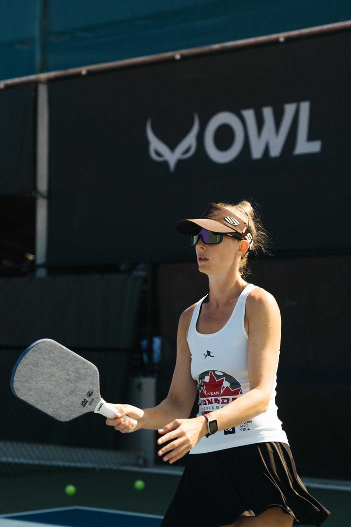 OwlPickleball's tweet image. Goosebumps moments from the 2025 Pickleball World Cup.

Team OWL Pro and key member of Team Canada. Anna Dyachenko brought precision, power &amp;amp; heart to every rally. Incredible OWL CXE performance on the world stage. 🦉

“This team. This energy. These memories. My OWL CXE!” – Anna