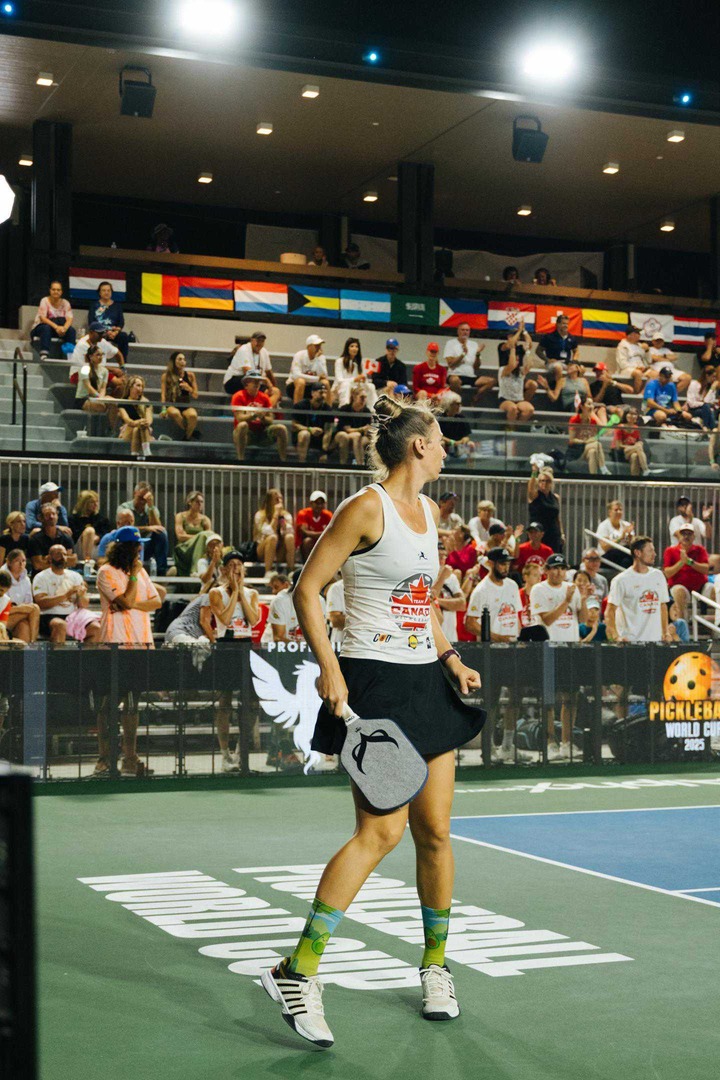 OwlPickleball's tweet image. Goosebumps moments from the 2025 Pickleball World Cup.

Team OWL Pro and key member of Team Canada. Anna Dyachenko brought precision, power &amp;amp; heart to every rally. Incredible OWL CXE performance on the world stage. 🦉

“This team. This energy. These memories. My OWL CXE!” – Anna