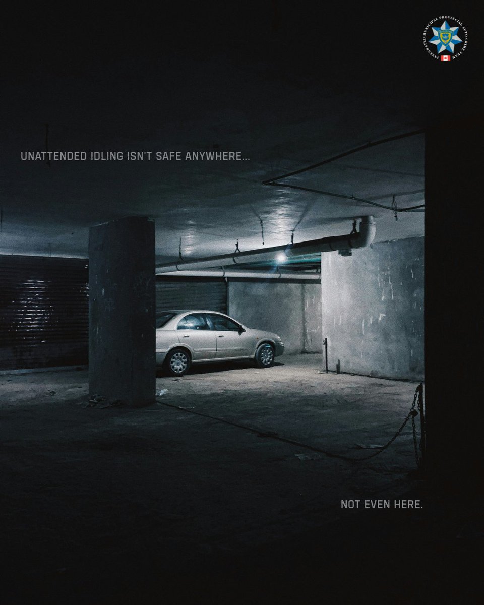 IMPACTautocrime's tweet image. Unattended idling isn’t safe anywhere, not even in your own driveway or underground parking. 🚘
Thieves act fast, but prevention is faster. Turn it off, take your keys, and don’t give them the chance.
#IMPACT #StaySafe #AutoCrimePrevention