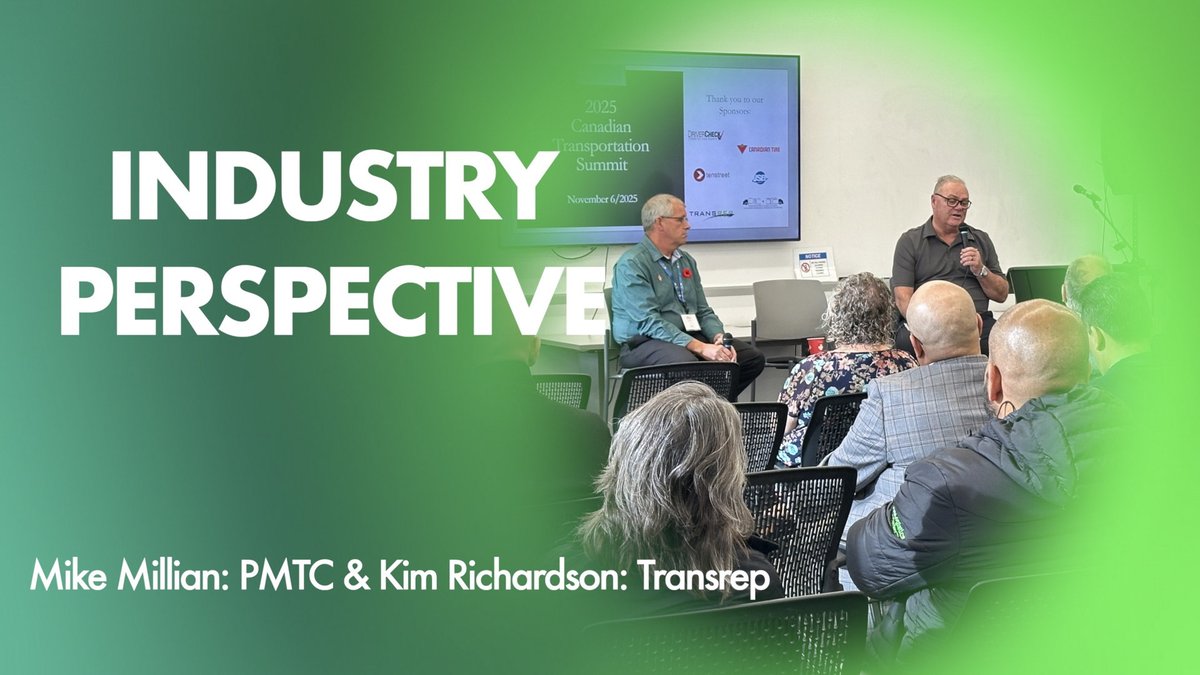 Happy Wednesday everyone! Following up from last week's Canadian Transportation Summit, we're pleased to share our presentation, Industry Perspectives &amp; Regulatory Updates, by PMTC President <a href="/mikecm77/">Mike Millian</a>  and <a href="/Transrepcanada/">Transrep Canada</a> President Kim Richardson: youtu.be/xFM80z6D8-c