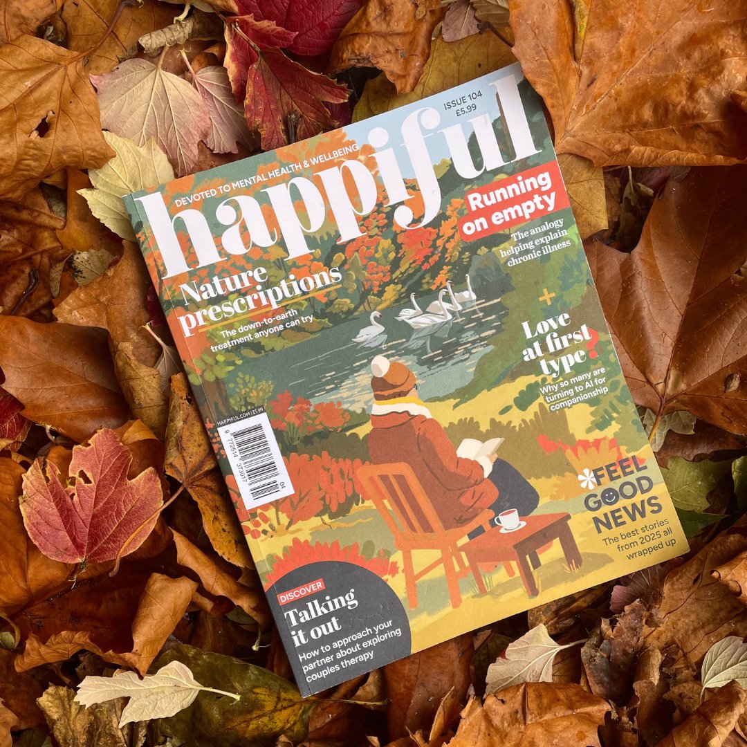 happifulhq's tweet image. If you had to describe our latest issue in one word, what would it be? Share your answers in the comments! 💬 🙌