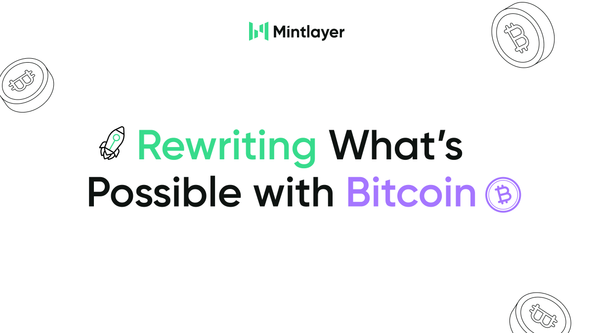 What if Bitcoin could power more than just a store of value? 💡

Its security and trust have shaped the world of digital finance, yet the real opportunity lies in what can be created on top of it.

Mintlayer.com turns this potential into action by enabling advanced