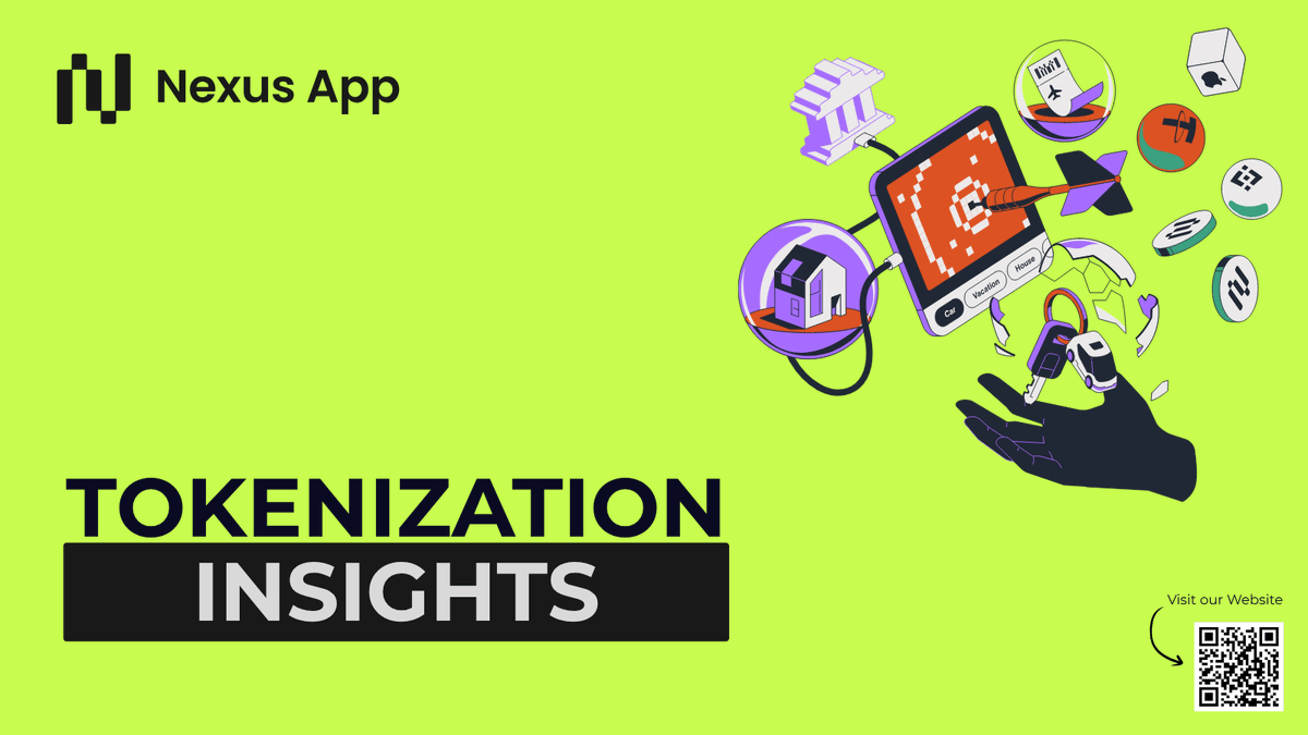 ProjectN3xusApp's tweet photo. 📰 Tokenization Updates by @ProjectN3xusApp
Here are the most important developments from the last 7 days in the world of real-world assets and tokenization
🧵👇
#Tokenization #RealWorldAssets #RWA #Blockchain #DeFi #DigitalAssets #FinTech #ProjectNexus https://t.co/GaAiA1YY95