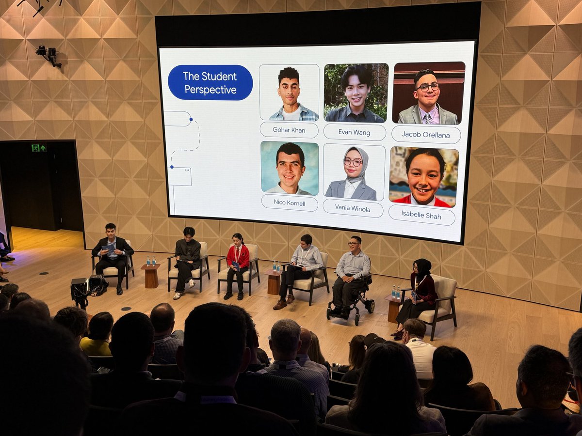 SuptDotres's tweet image. In London for the AI for Learning Forum at @GoogleDeepMind HQ! It was an honor to be joined by our student, Jacob, who shared his perspective on how #Gemini (our AI tool, in partnership with @GoogleForEdu) is transforming learning in @MDCPS. Collectively, we are working on…