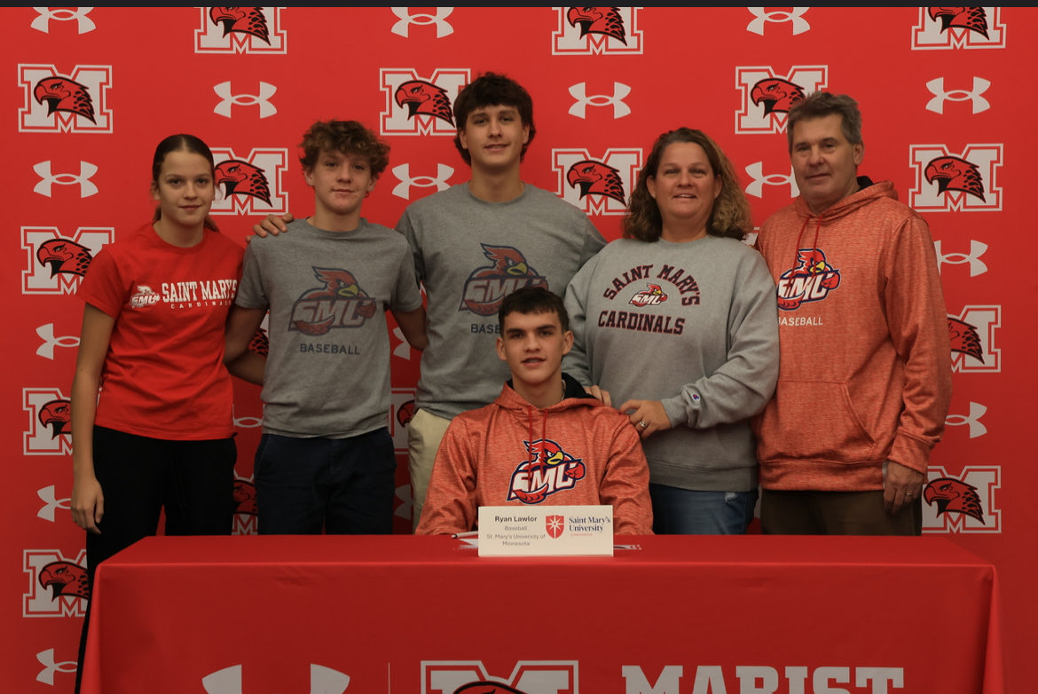 MaristBaseball's tweet image. Congrats to Ryan Lawlor on signing to play at St. Mary’s University.