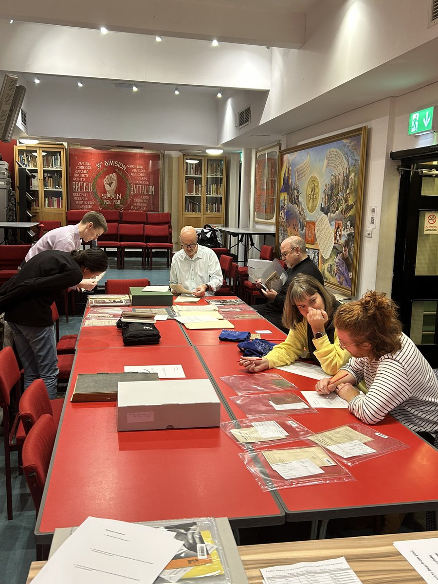 Our first teacher training session!
It was great to welcome history teachers and educationalists to explore our sources on working class history and discuss their use in the classroom- we look forward to much more like this!