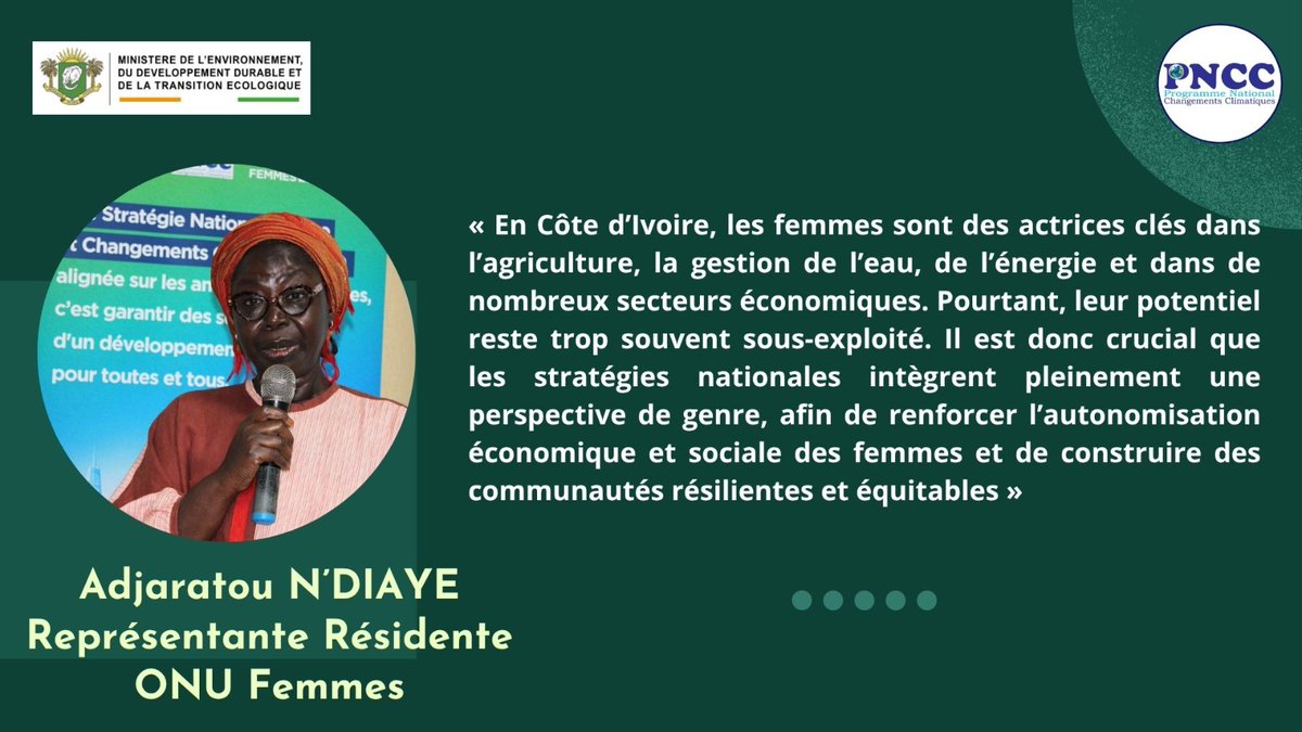 PNCC - Programme National Changements Climatiques tweet media