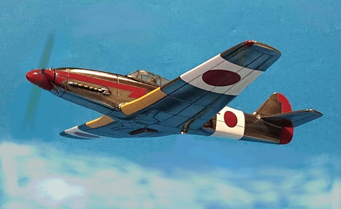 お前が作った飛行機魅せろ トライアングル ガレキ 1/72 キ64