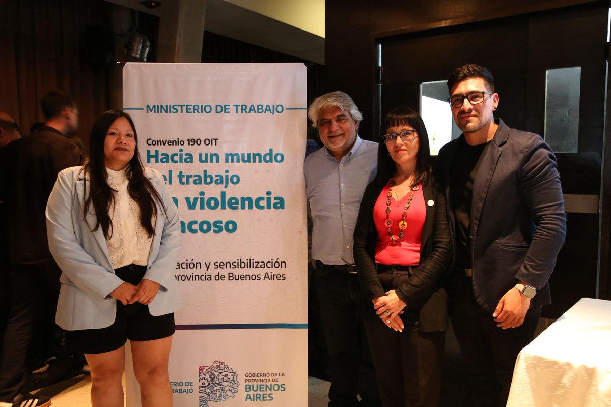 #EstebanEcheverria El ministro, <a href="/waltercorreaok/">Walter Correa</a>, participó del cierre del Primer Foro Regional sobre la Erradicación de la Violencia Laboral, organizado por la Subsecretaría de Relaciones del Trabajo del organismo provincial.