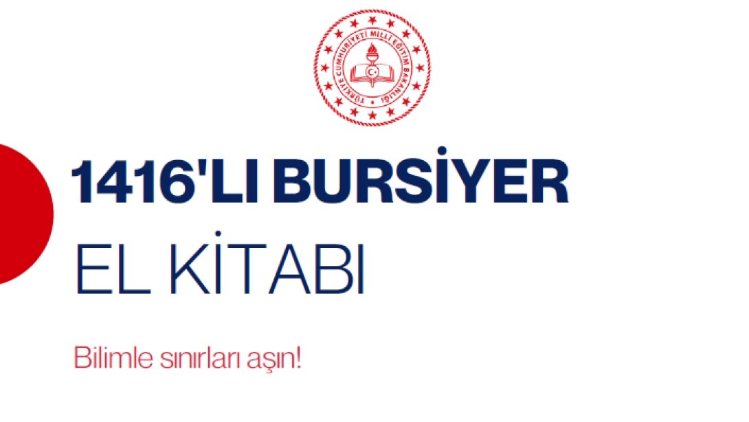 DohaEgitim's tweet image. &quot;1416&apos;lı Bursiyer El Kitabı&quot; Yayımlandı.
Detaylar için Genel Müdürlüğümüz internet sayfasını ziyaret edebilirsiniz. 

yyegm.meb.gov.tr/www/1416li-bur…

@mebyyegm