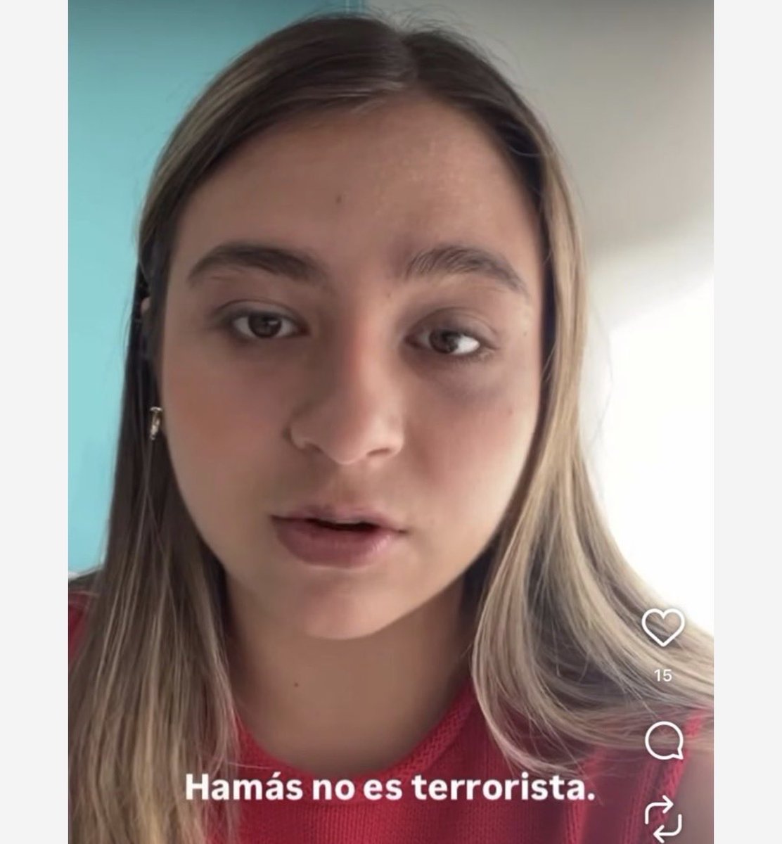 elgefilte's tweet image. VictiMia. Siempre víctima, Mía.

Apoyas a un grupo terrorista. Tanto que lloras #DerechosHumanos, pero apoyaste los atentados del 7 de octubre.

Comparaste a Ariel Bibas, un bebé secuestrado y estrangulado en los túneles de Gaza junto a su hermano y su madre, con terroristas que…