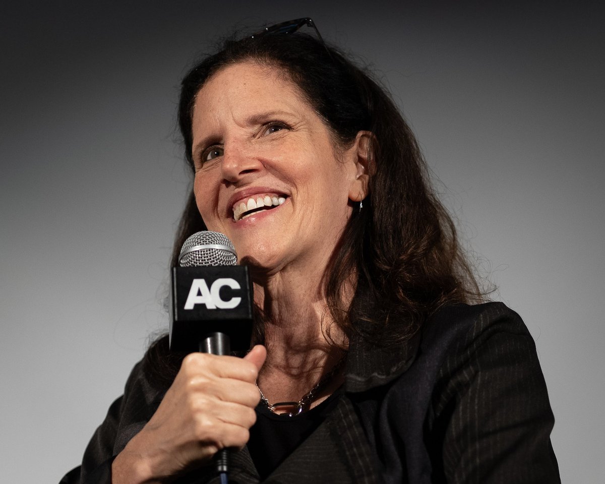 am_cinematheque's tweet image. Director Laura Poitras at our free advance screening of COVER-UP (2025) Saturday at the Aero 🎥 Thank you to Amrit Singh for moderating a fantastic Q&amp;amp;A.

COVER-UP will be coming to @netflix on 12/26.