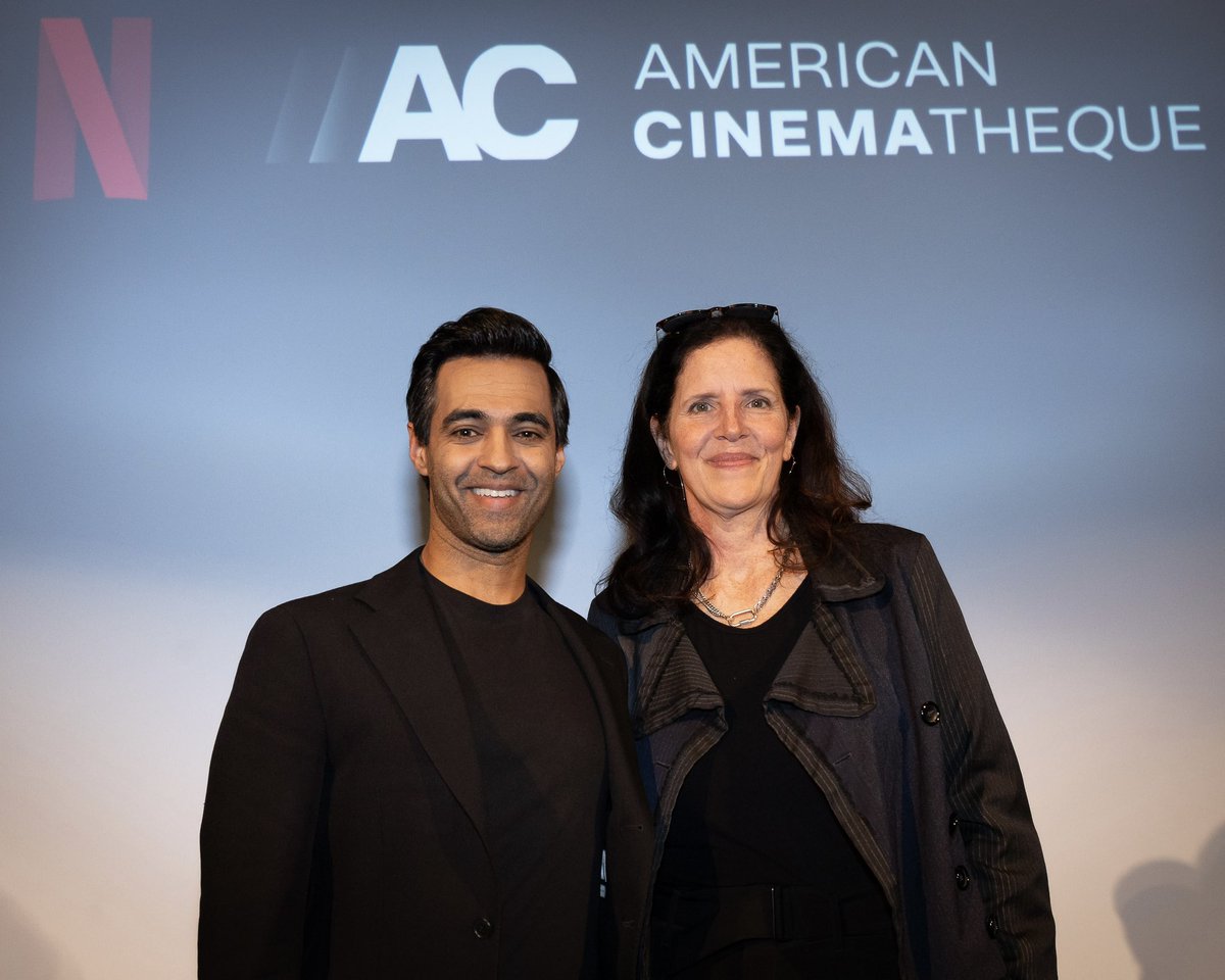 am_cinematheque's tweet image. Director Laura Poitras at our free advance screening of COVER-UP (2025) Saturday at the Aero 🎥 Thank you to Amrit Singh for moderating a fantastic Q&amp;amp;A.

COVER-UP will be coming to @netflix on 12/26.