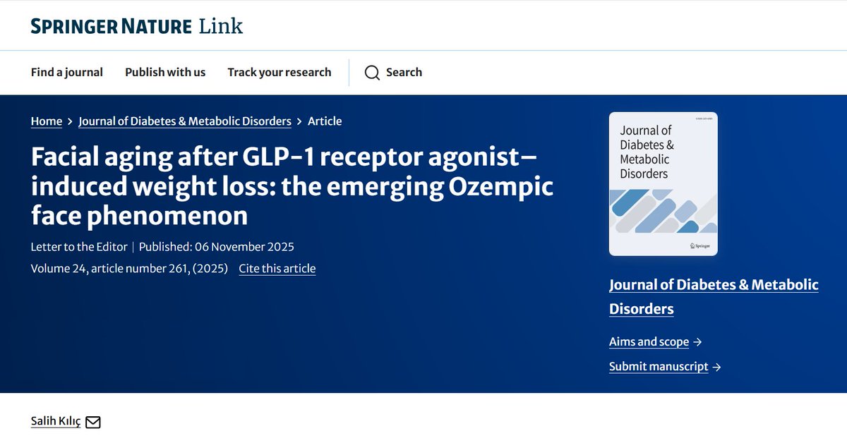Journal of Diabetes & Metabolic Disorders tweet media