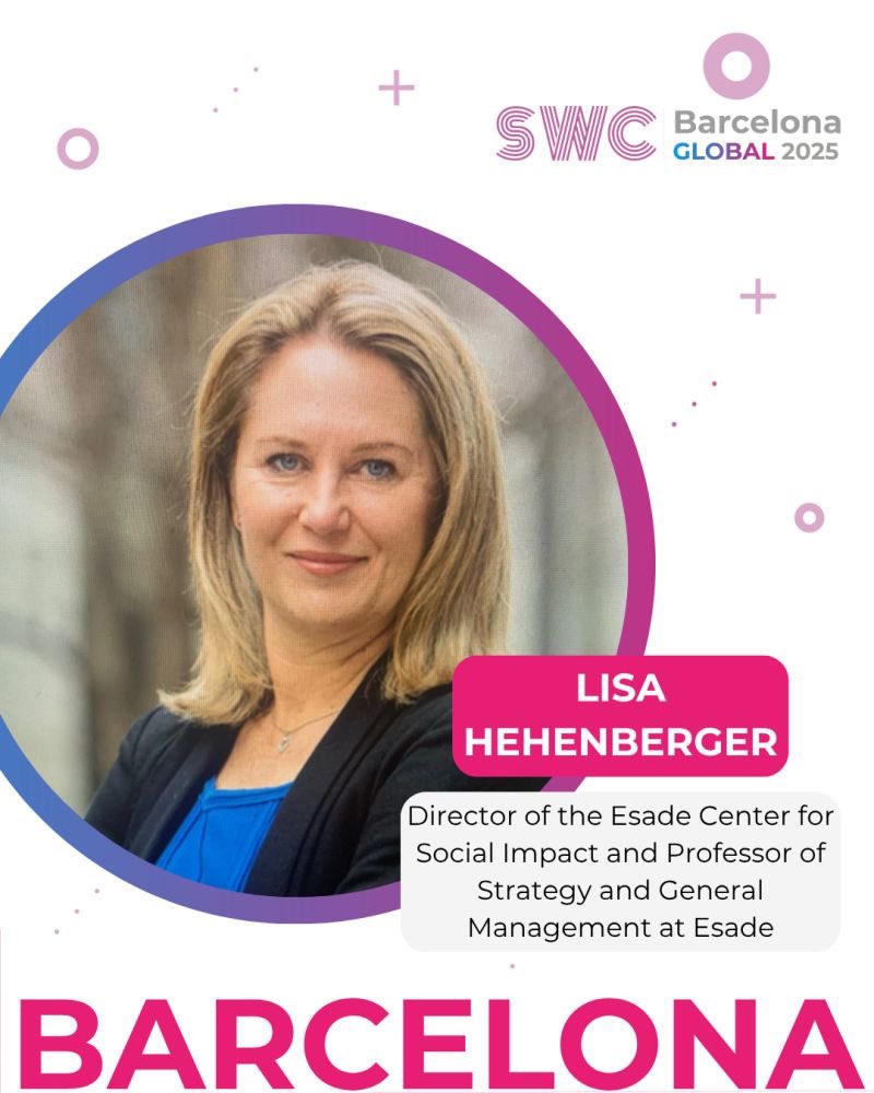 StemwomenEurope's tweet photo. 🌍 #StemWomenCongress
Apertura Institucional
🗣️Lisa Hehenberger. Directora del @Esade Center for Social Impact.
#STEMWomenGlobal
🗓️ 19 de Noviembre
🕗A les 9:30h
📍 @CosmoCaixa #Barcelona
🎟️ Tickets aquí: https://t.co/W9R3in3UgR
#WomenInSTEM #DiversityInSTEM #Leadership https://t.co/TYOJywpYIW