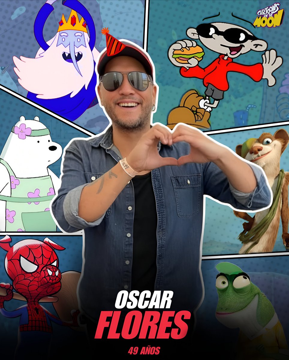 ¡Hoy es el cumpleaños de Óscar Flores! Uno de los actores más versátiles del doblaje