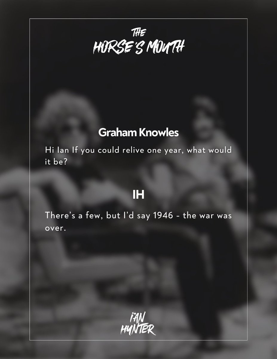 Ian Hunter tweet media