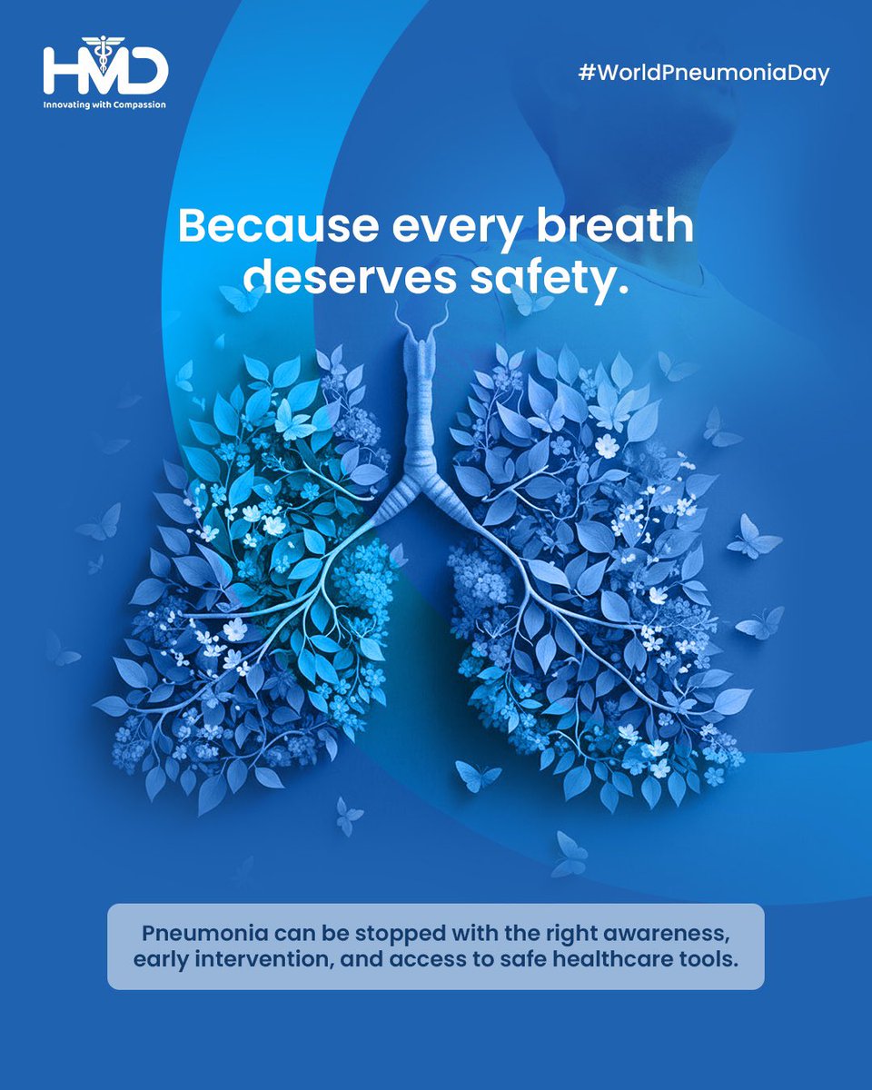 Pneumonia is preventable — with awareness, vaccination, and timely care.
This #WorldPneumoniaDay, we stand for solutions that safeguard every breath. #pneumonia