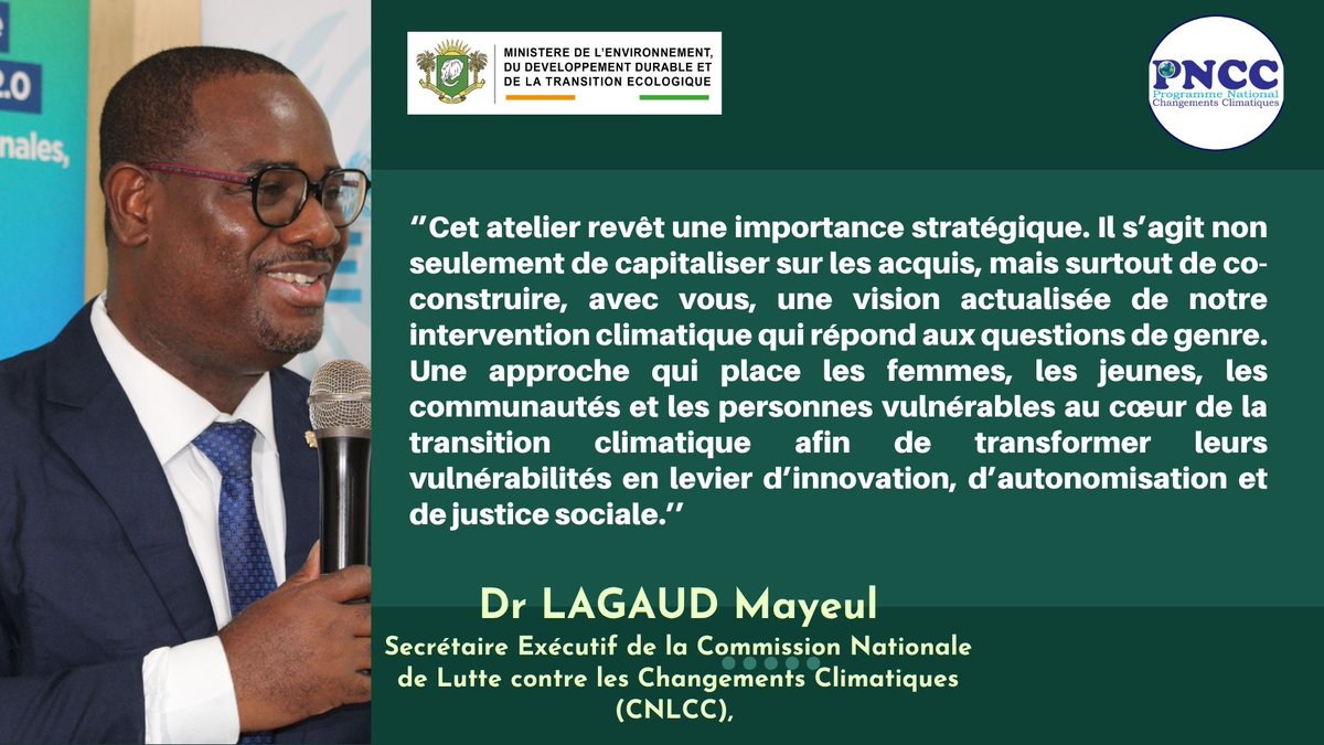PNCC - Programme National Changements Climatiques tweet media