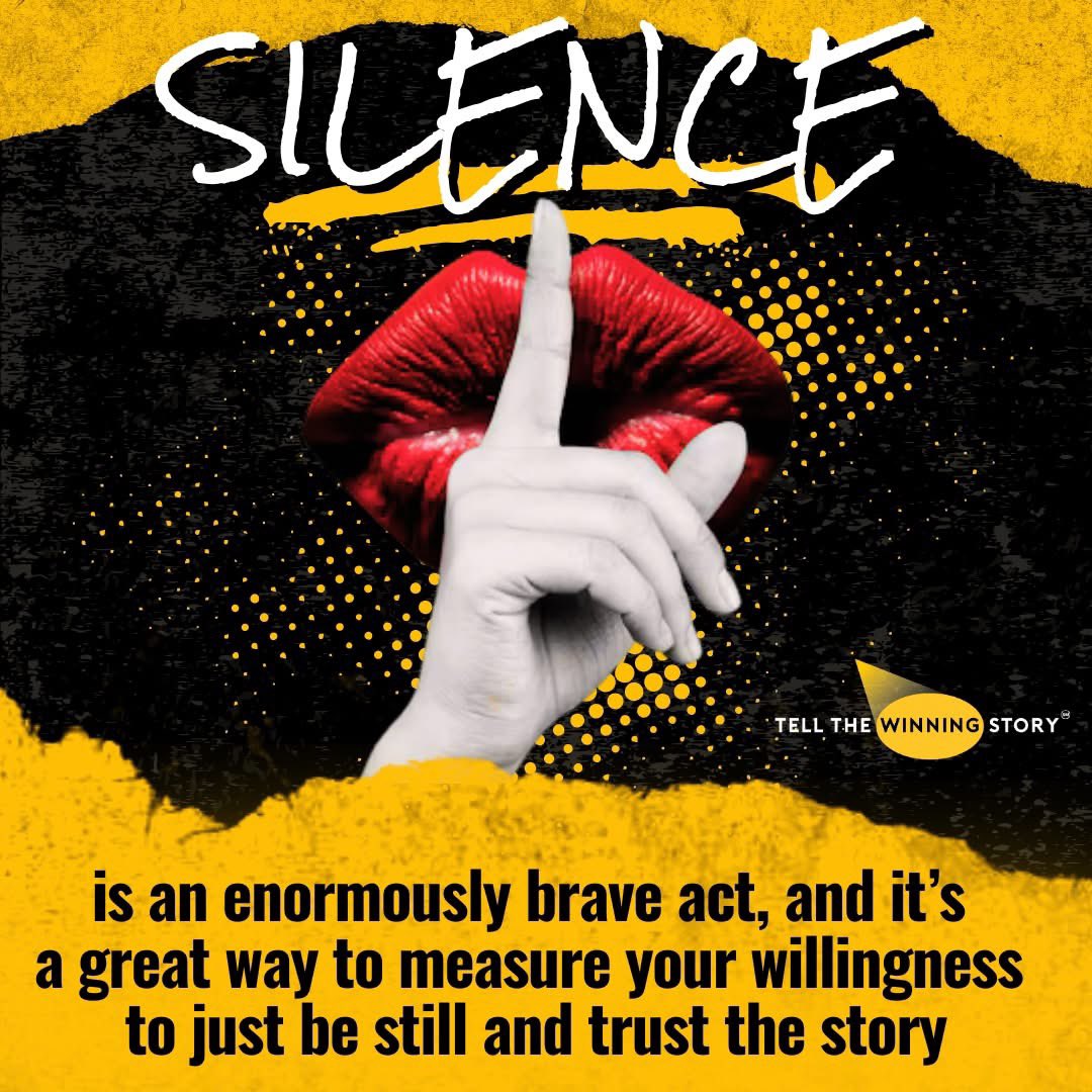 JesseWilsonProd's tweet image. Trust the silence. Trust the story.

tellthewinningstory.com

#tellthewinningstory #communicationtips #communicationcoach #trialconsultant #PowerOfSilence #silenceisgolden