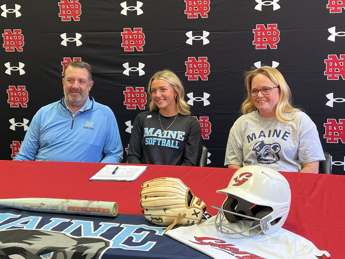 NewBernLive's tweet photo. Congratulations NBHS Senior Anna Champey on signing her letter of intent to take her talent to the next level at the University of Maine https://t.co/HgqLyG00h5