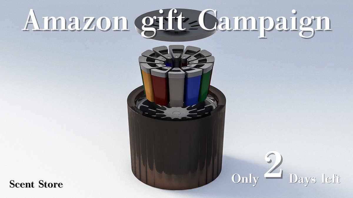 🚨1万円が毎日当たるチャンス🚨
✨香りのある毎日を！ #ScentStore の挑戦🌿
ディフューザー先行予約まで【あと 2 日】🎯

🎁 #Amazonギフト券 1万円が毎日1名に当たる！
🗓️キャンペーン期間：9/1〜11/14
⏰受付時間：毎日7:00〜22:00

👇参加方法（たったの4STEP！）