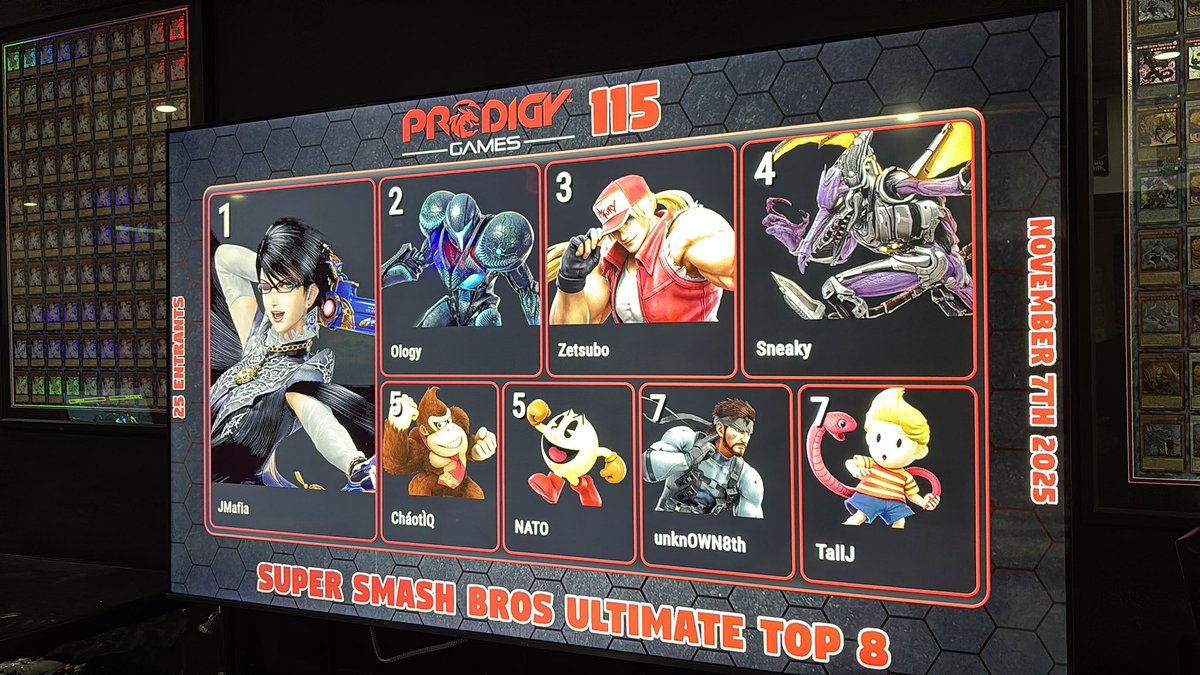 TrueZetsu's tweet image. Some of the best I’ve played in awhile.
Definitely happy to be in the Top 3 at the last DKBL Prodigy tournament!