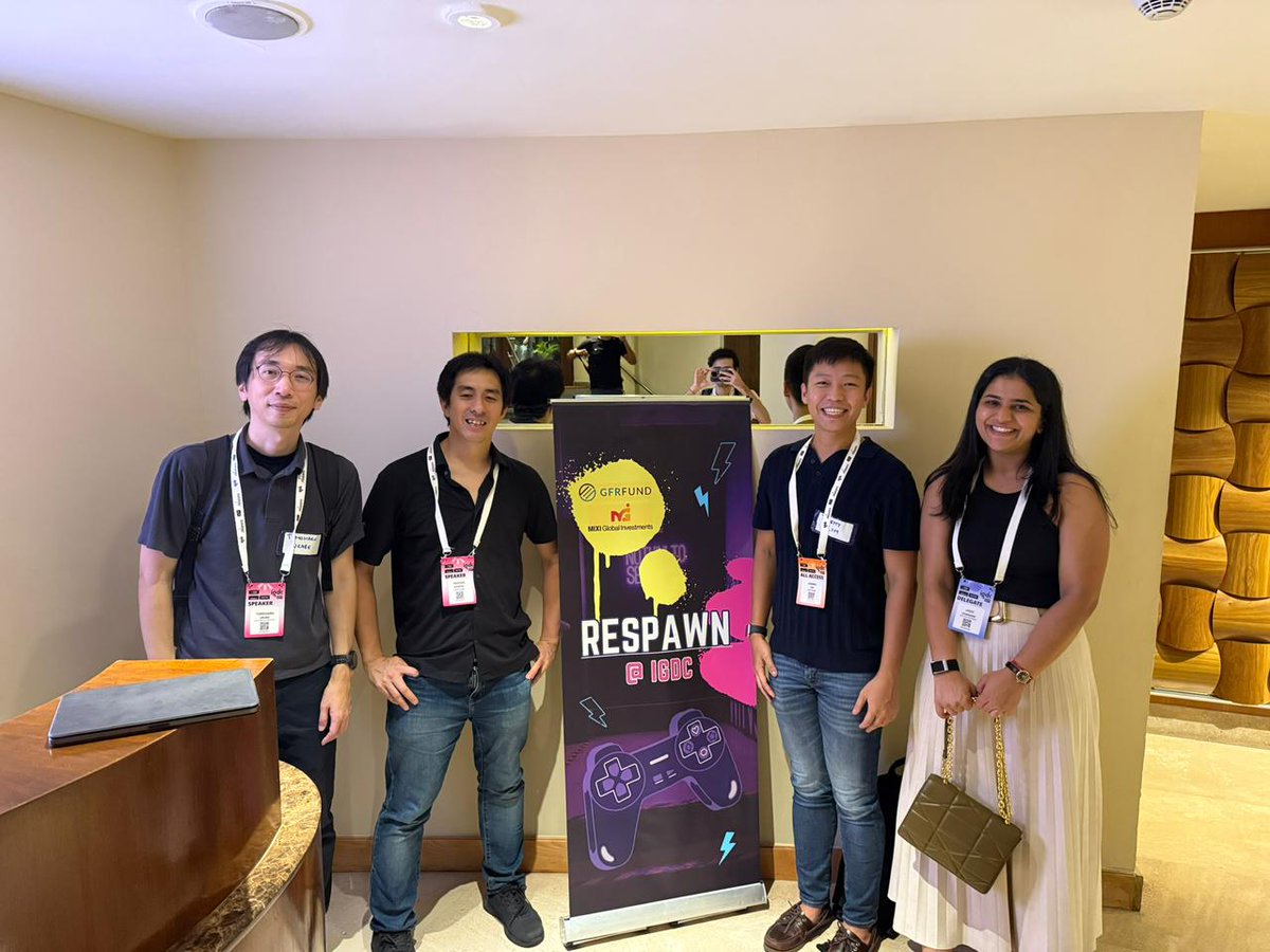 Our team members Yasushi Komori <a href="/Yasushi_EN/">Yasushi@ Dallas, TX</a> and Jeremy Lim were back at <a href="/theindiagdc/">IndiaGDC</a>! 🎮 

Yasushi had the opportunity to join an insightful panel discussion with Walter Paleari at Makers Fund, Tomoharu Urabe at MIXI Global Investments, and Etsuko Horie at SEGA, moderated by