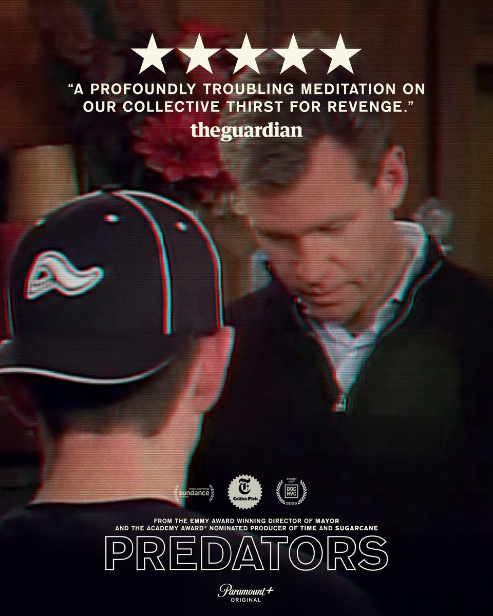 mtvdocs's tweet image. David Osit’s PREDATORS offers “a disturbing look at the televised shaming served up by the hit show ‘To Catch a Predator’.”

Streaming on @paramountplus December 8.