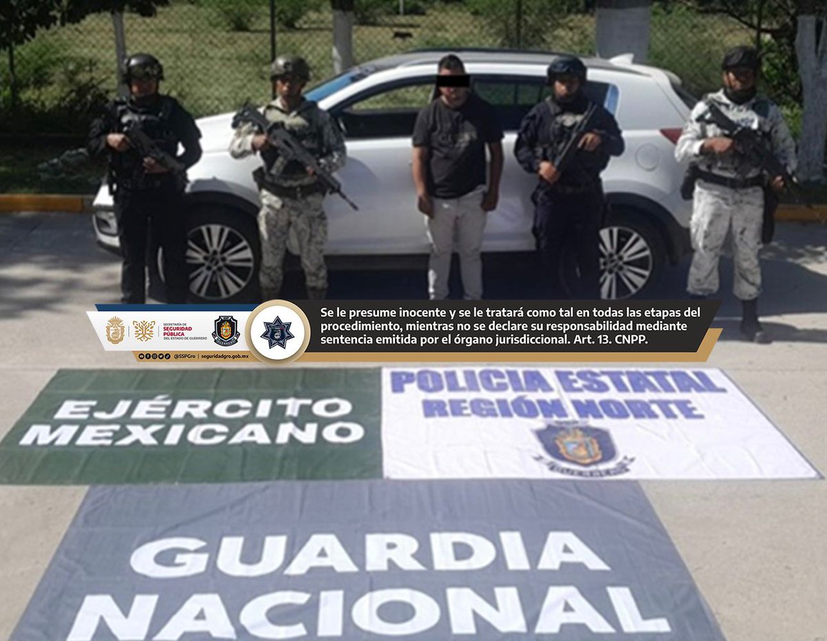 La Policía Estatal, en coordinación con el Ejército y la Guardia Nacional recuperaron un vehículo con reporte vigente de robo proveniente del estado de Michoacán, como resultado de los mecanismos de colaboración interestatal en materia de seguridad

elsoldechilpancingo.mx/2025/11/12/cae…