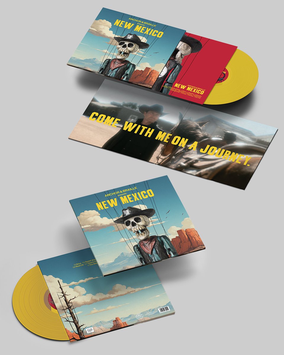 U_creative's tweet photo. Met @christianmusic (@anberlin) in February 2023. Fast forward to July 2025, and the final release drops on @equalvision. Exciting, rewarding – a deeply meaningful project.

@anchorbraille  — “New Mexico”
Album Creative Direction + Motion Graphics + Launch https://t.co/OpiuPcARjt