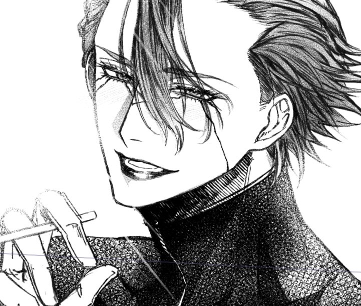 今描いてるとこで1番好き