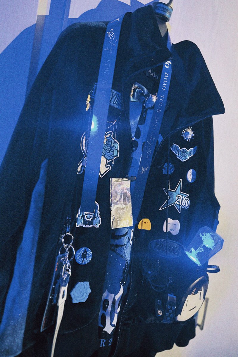 Ado「よだか」トラックジャケット グッズ紹介画像を撮りました 174cm63kg トラックジャケット特大