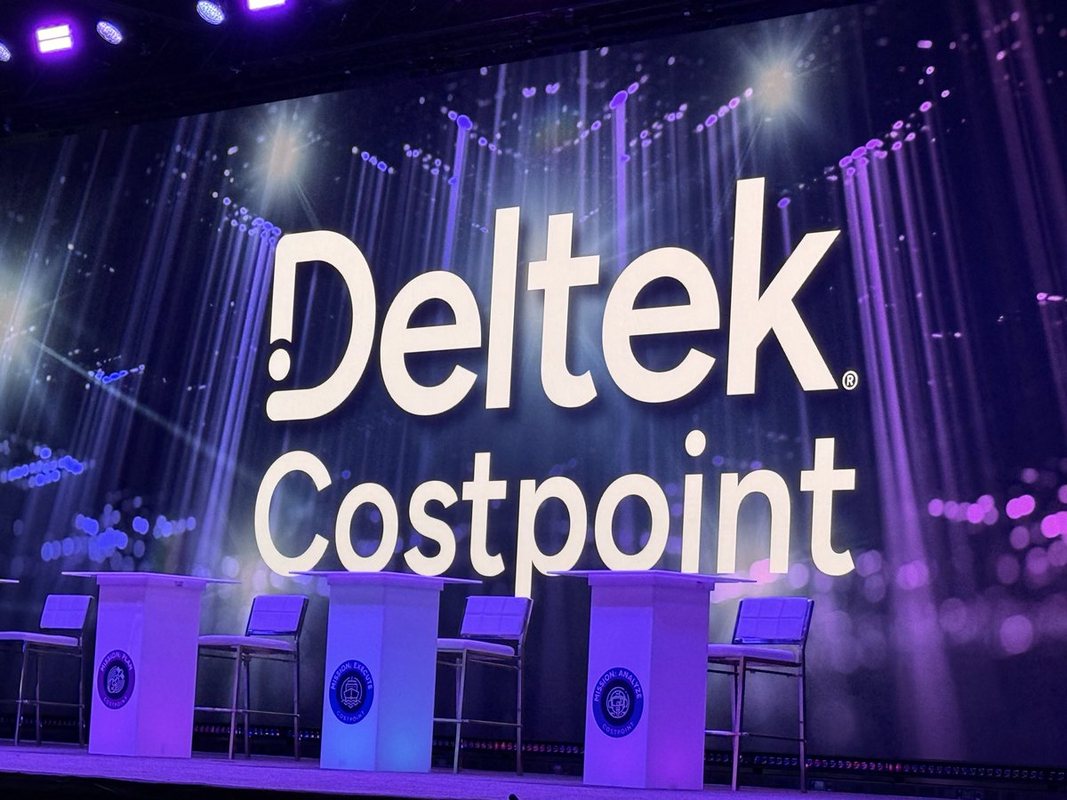 PDSConsults's tweet image. Day 2 of @Deltek ProjectCon!

pdsconsults.com

#DeltekProjectCon #Costpoint #ERP #Denver