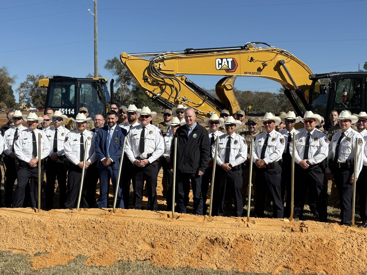 Today, we broke ground on a new Ag Inspection Station in Jackson County HWY 231 that will serve as a critical checkpoint for protecting Florida agriculture, our economy, and our citizens. Our Ag Law Enforcement is strategically positioned at 23 — soon to be 24 — ag inspection